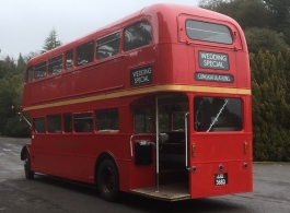 Red Routemaster Bus for hire in Oxford